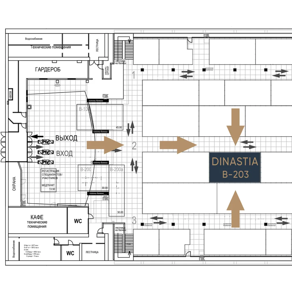 Схема павильон