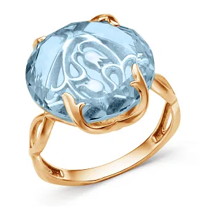 Кольцо из красного золота