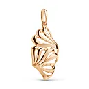 Подвеска из красного золота