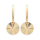 Серьги из красного золота