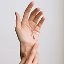 Крест из красного золота