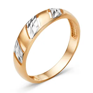 Кольцо из красного золота