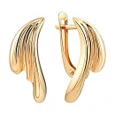 Серьги из красного золота