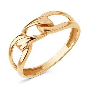 Кольцо из красного золота