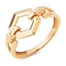 Кольцо из красного золота