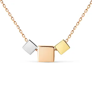 Колье из красного золота