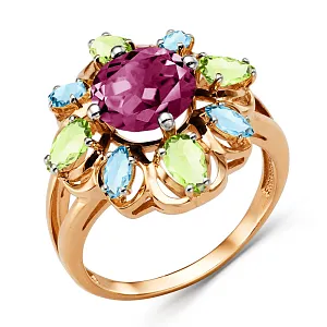 Кольцо из красного золота