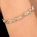 Браслет из красного золота