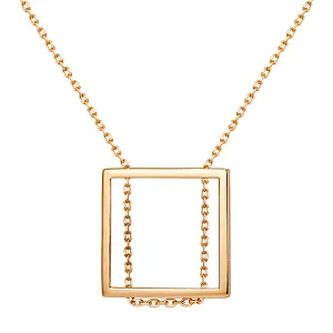 Колье из красного золота