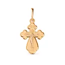 Крест из красного золота