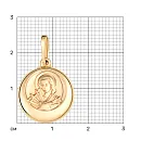 Подвеска из красного золота