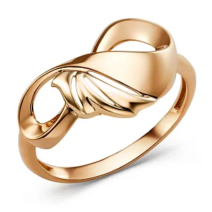 Кольцо из красного золота