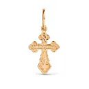 Крест из красного золота