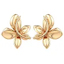 Серьги из красного золота