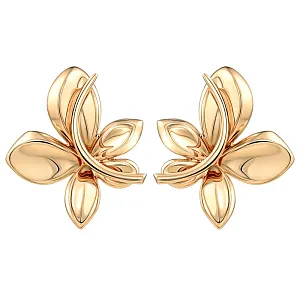 Серьги из красного золота