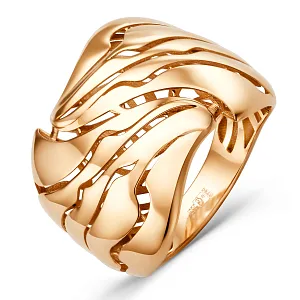 Кольцо из красного золота