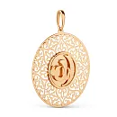 Подвеска из красного золота