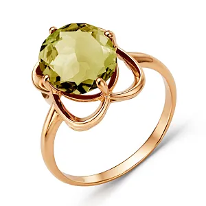 Кольцо из красного золота