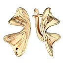 Серьги из красного золота