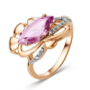 Кольцо из красного золота