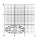 Кольцо из белого золота с бриллиантами