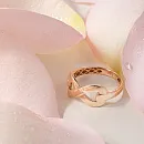 Кольцо из красного золота