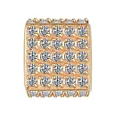 Подвеска из красного золота с фианитами