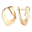 Серьги из красного золота