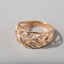 Кольцо из красного золота