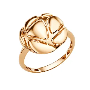 Кольцо из красного золота