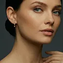 Серьги из красного золота