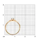 Кольцо из красного золота