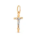 Крест из красного золота