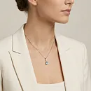 Подвеска из белого золота