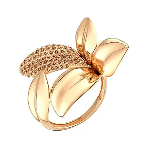 Кольцо из красного золота