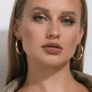 Серьги из красного золота