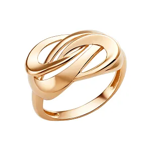 Кольцо из красного золота