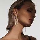 Серьги из красного золота