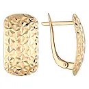 Серьги из красного золота