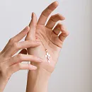 Крест из красного золота