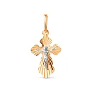 Крест из красного золота