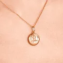 Подвеска из красного золота