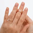 Кольцо из красного золота