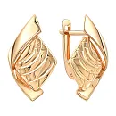 Серьги из красного золота