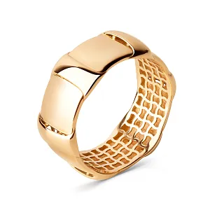 Кольцо из красного золота