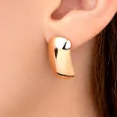 Серьги из красного золота