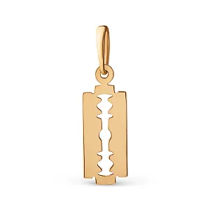 Подвеска из красного золота