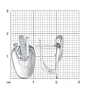 Серьги из белого золота с бриллиантами