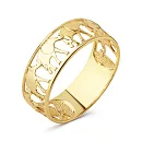 Кольцо из желтого золота