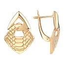 Серьги из красного золота